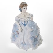 A Royal Worcester figure, The First Quadrille, a limited edition No. 8600 of 12500.