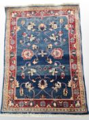 A Tabriz rug, North-West Iran, 120 cm x 86 cm.