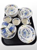 Thirty three pieces of Masons Regency tea china