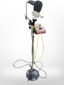 A TC Helicon perform guitar effects switch,