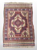 A Balouch flat weave kilim, Afghanistan, 125 cm x 82 cm.