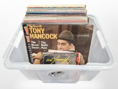 A quantity of vinyl LP records and singles including Jim Reeves, The Kinks,