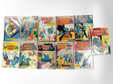 A collection of DC Comics World's Finest (11)