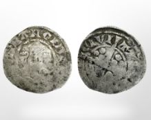 An Edward I (1272-1307) long cross penny,