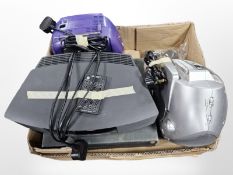 A Bose wave music system, with lead and remote,