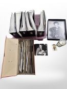 A collection of Portrait of Elvis magazines and other Elvis ephemera and memorabilia (two boxes)