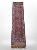 A Meshwani runner, 223 cm x 60 cm.