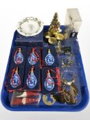 A group of Royal Copenhagen and Bing & Grondhal Christmas decorations