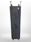 An aluminium decorator's ladder and platform