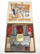 A Dan Dare electronic space control radio station, in original box, by J & L Randall Ltd.