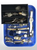 A collection of lady's and Gent's modern watches, Seiko, Citizen,