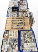 A very large quantity of mineral/geology specimens,