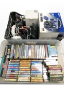 A Sinclair ZX Specturm + 2, Quickshot pro wheel gaming steering wheel in box,