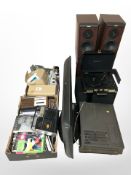 One pallet of various electricals including pair of Jamo speakers, Samsung TV,