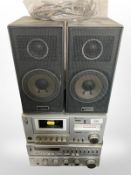 A Ferguson Hi-Fi system 40 and a pair of Ferguson speakers with leads.