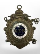 A Surrey Valley lodge medallion