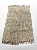 A vintage clippy rug,