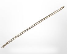 A 9ct gold bracelet, length 20cm CONDITION REPORT: 5.