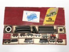 A Trix twin railway set in box