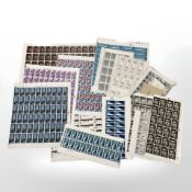 A quantity of stamp sheets including Concorde,