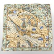 A Rolex silk scarf, boxed.