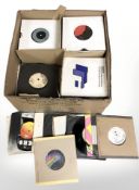 A large quantity of vinyl singles (three boxes)