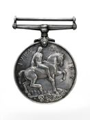 A WWI British War Medal named to 7983 Pte. F.