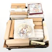 Assorted boxed collectors plates, including Royal Worcester.