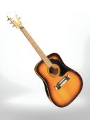 A German Framus acoustic guitar