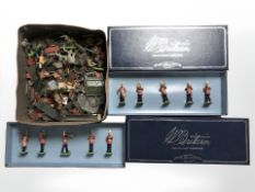 A W Britain 00157 Band of the Lifeguards five piece set in box,