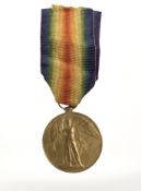 A WWI Victory Medal named to 40050 Pte. F.