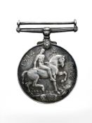 A WWI British War Medal named to L.Z. 1148 T. G. Emerson Sig. R.N.V.R.