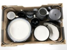 A quantity of Denby pottery table wares in various patterns