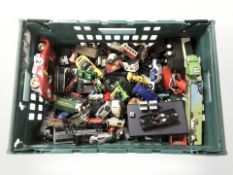 A quantity of 20th century and modern die cast cars, including Corgi, Oxford, etc.