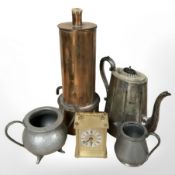 Copper plated brewing still,