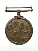 A WWI Mercantile Marine Medal named to G.