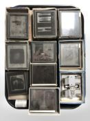 A collection of German photographic glass negatives of military / engineering interest,