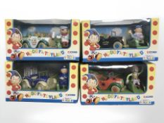 Four Corgi Noddy figures, in boxes.