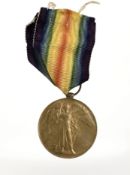A WWI Victory Medal named to SS 100563 J Wallace L. STO. R.N.