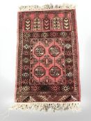 A Turkoman prayer rug, Afghanistan,