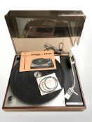 A Thorens TD-150 turntable, with Shure M75ED Type 2 stylus, manual and leads.