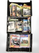 A large quantity of engineer magazines.