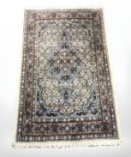 A Kashan rug, Central Iran,