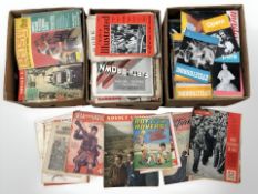 A large quantity of magazines and publications including Soviet Union, Pearsons Weekly,