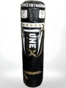 An Onex Sport punchbag, height 120 cm.