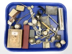 A group of watches, pens,