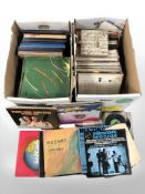 A large quantity of vinyl LP records and box sets, classic continental titles, etc.