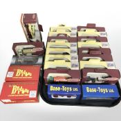 Twenty three various die cast delivery wagons, mainly Corgi trackside, all boxed.