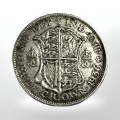 A George V 1936 silver half Crown