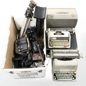 A Brother typewriter,